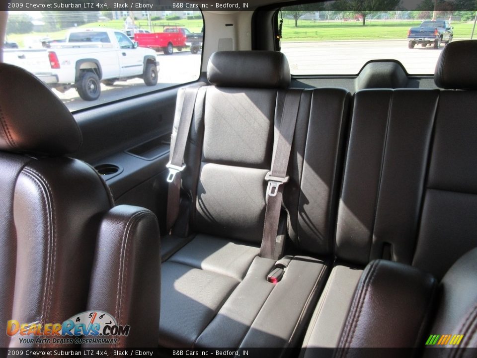 2009 Chevrolet Suburban LTZ 4x4 Black / Ebony Photo #17