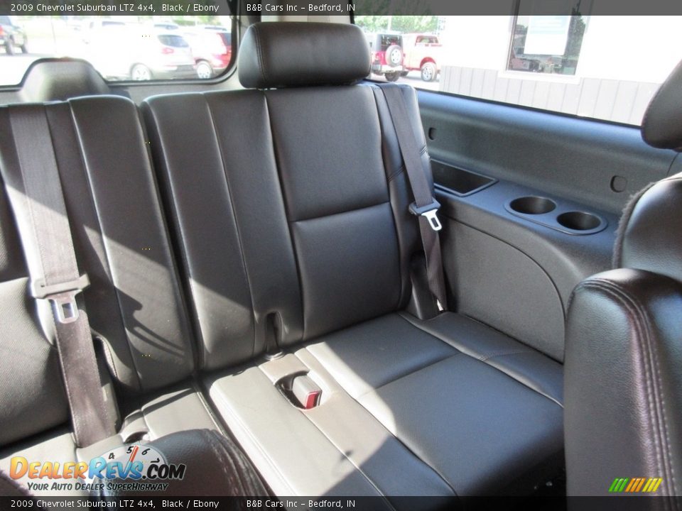 2009 Chevrolet Suburban LTZ 4x4 Black / Ebony Photo #19