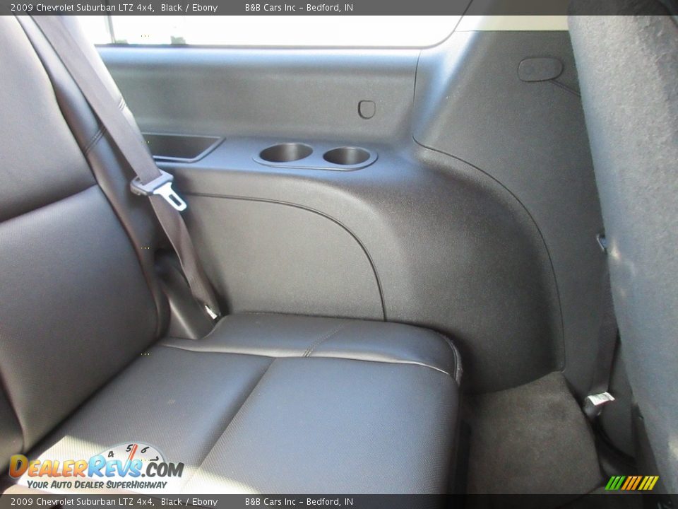 2009 Chevrolet Suburban LTZ 4x4 Black / Ebony Photo #20