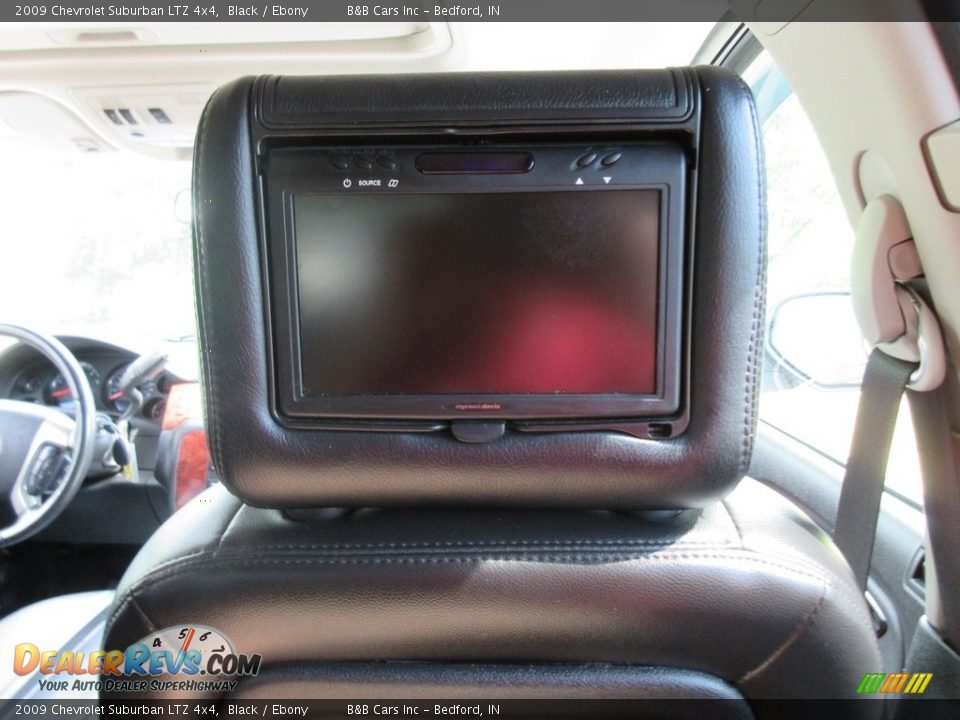 2009 Chevrolet Suburban LTZ 4x4 Black / Ebony Photo #24