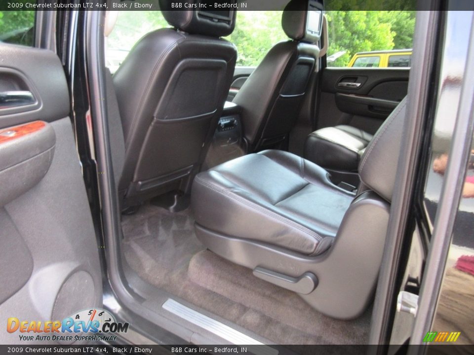 2009 Chevrolet Suburban LTZ 4x4 Black / Ebony Photo #29