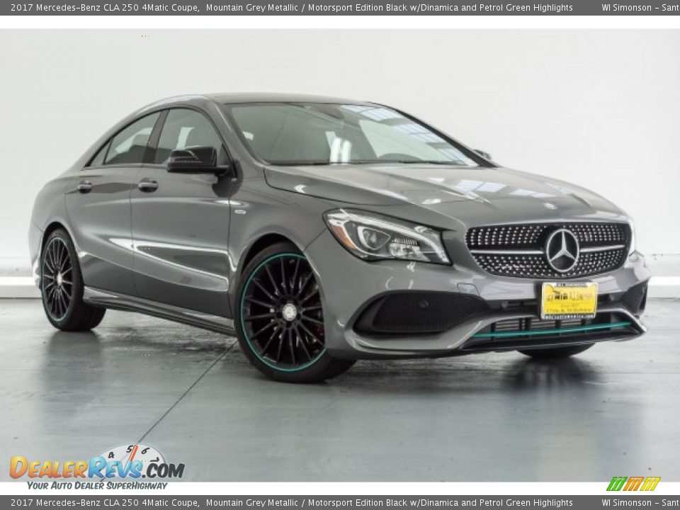Front 3/4 View of 2017 Mercedes-Benz CLA 250 4Matic Coupe Photo #12