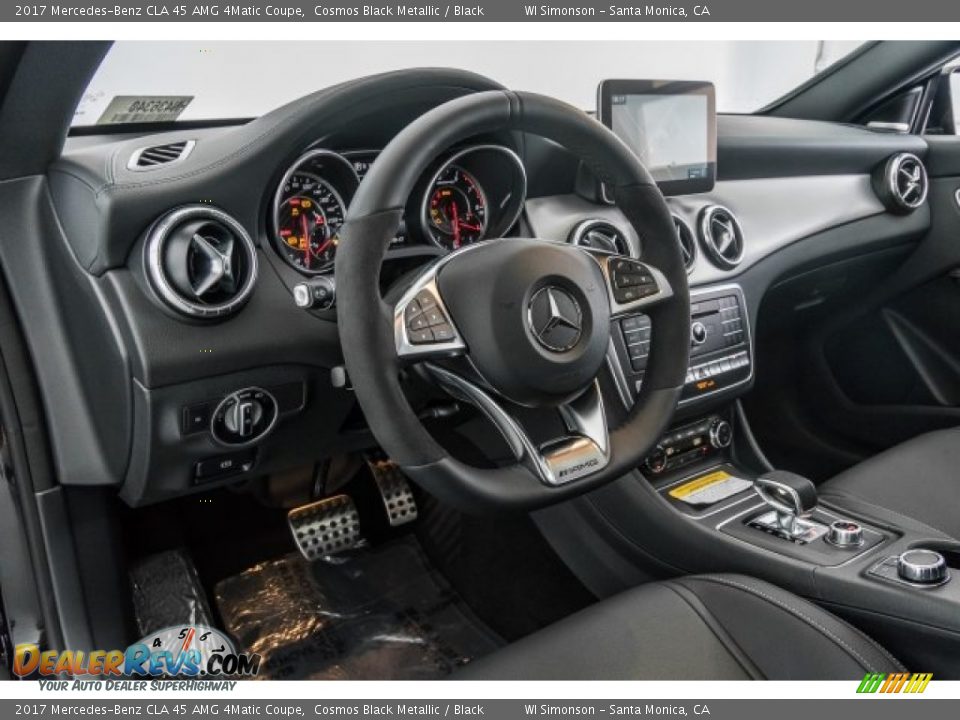 Dashboard of 2017 Mercedes-Benz CLA 45 AMG 4Matic Coupe Photo #6