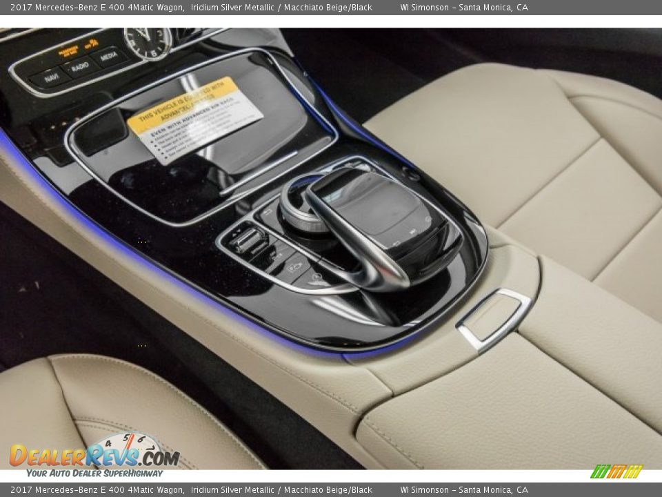 2017 Mercedes-Benz E 400 4Matic Wagon Iridium Silver Metallic / Macchiato Beige/Black Photo #7