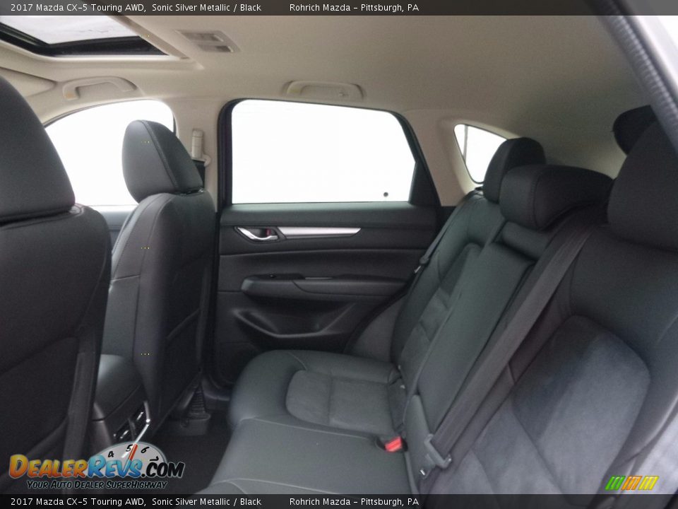 2017 Mazda CX-5 Touring AWD Sonic Silver Metallic / Black Photo #7