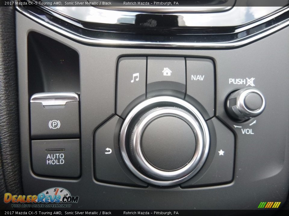 2017 Mazda CX-5 Touring AWD Sonic Silver Metallic / Black Photo #13