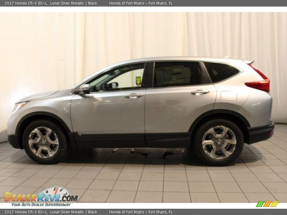 2017 Honda CR-V EX-L Lunar Silver Metallic / Black Photo #4