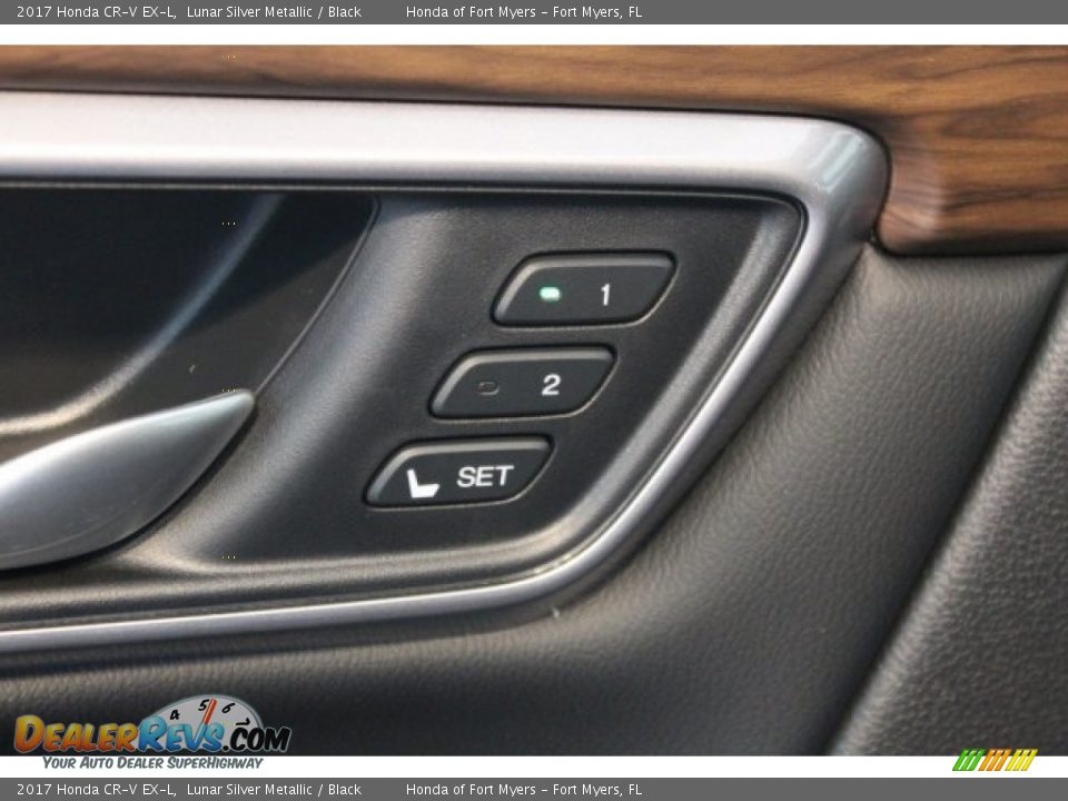 2017 Honda CR-V EX-L Lunar Silver Metallic / Black Photo #8