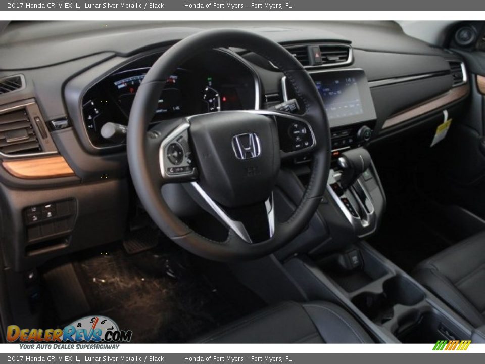 2017 Honda CR-V EX-L Lunar Silver Metallic / Black Photo #10