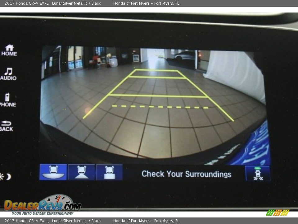 2017 Honda CR-V EX-L Lunar Silver Metallic / Black Photo #15