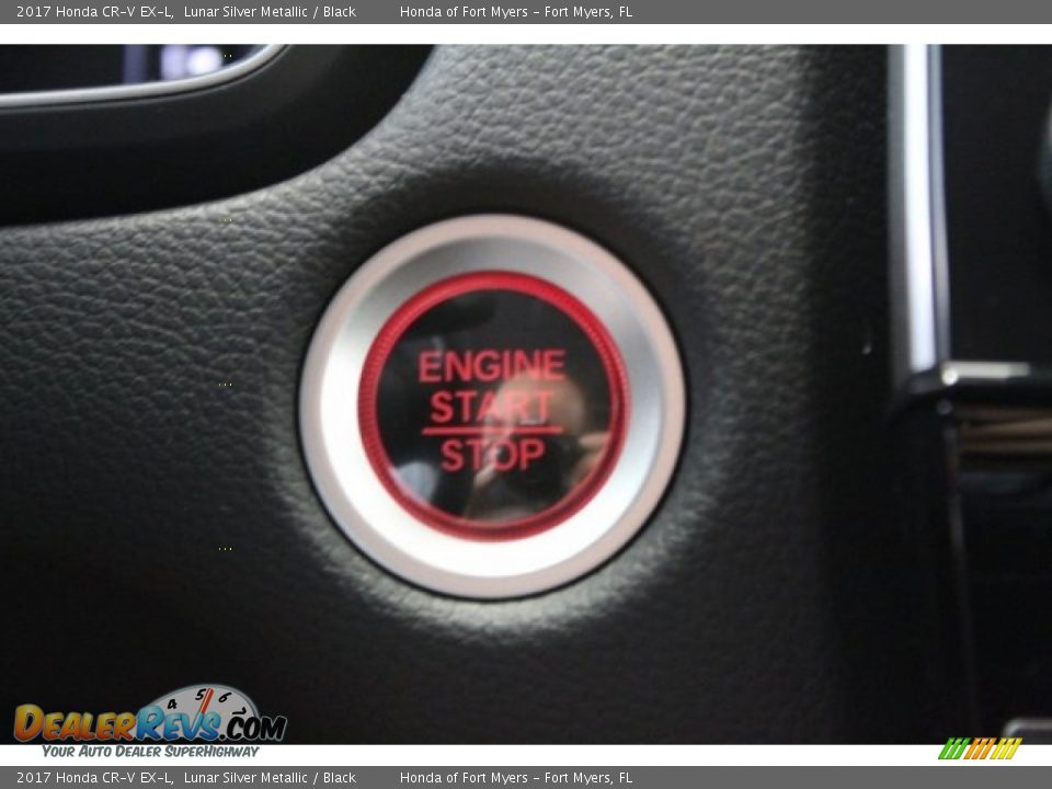 2017 Honda CR-V EX-L Lunar Silver Metallic / Black Photo #17