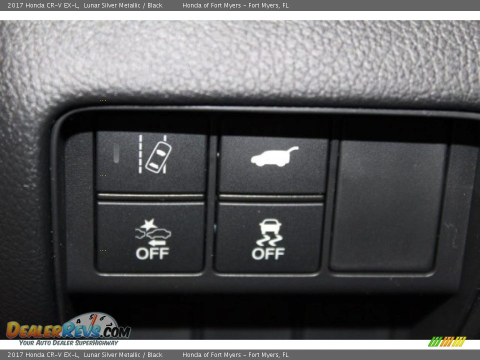 2017 Honda CR-V EX-L Lunar Silver Metallic / Black Photo #23