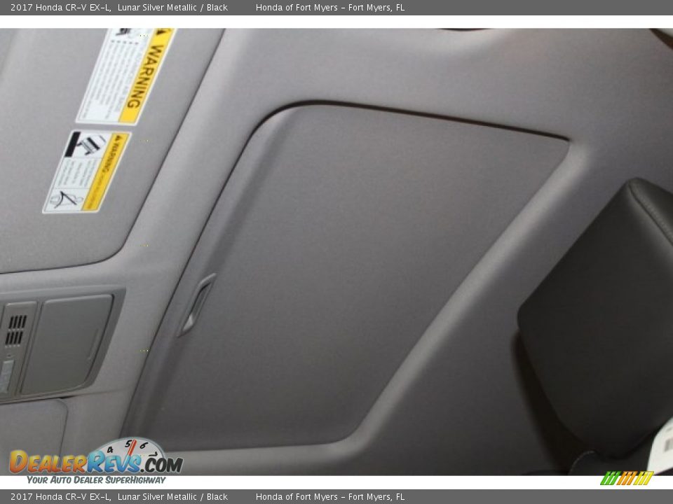 2017 Honda CR-V EX-L Lunar Silver Metallic / Black Photo #24
