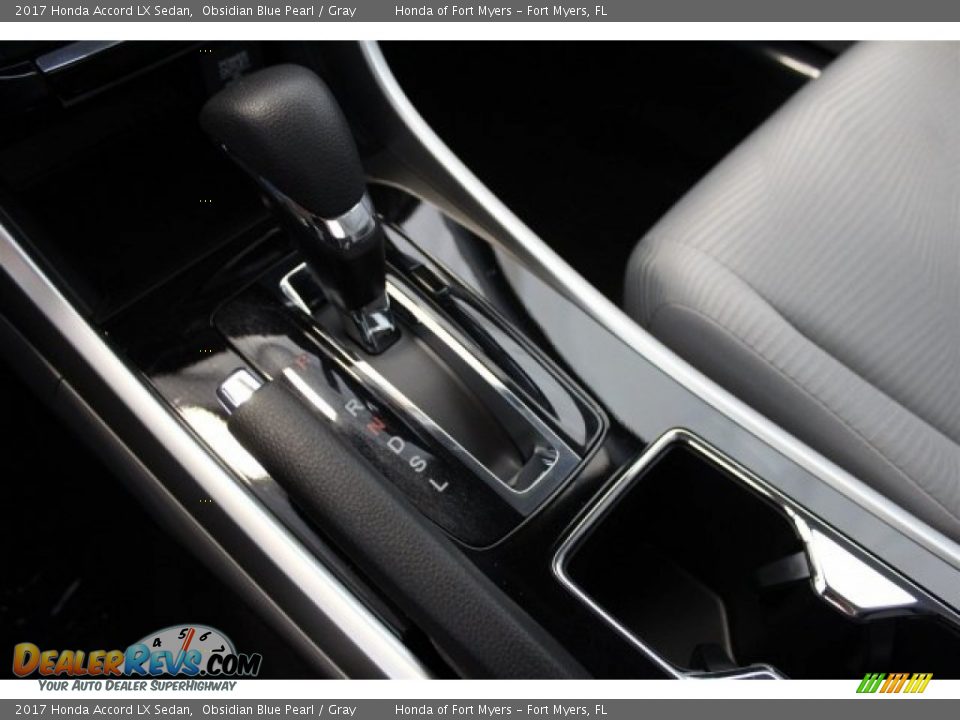 2017 Honda Accord LX Sedan Obsidian Blue Pearl / Gray Photo #20