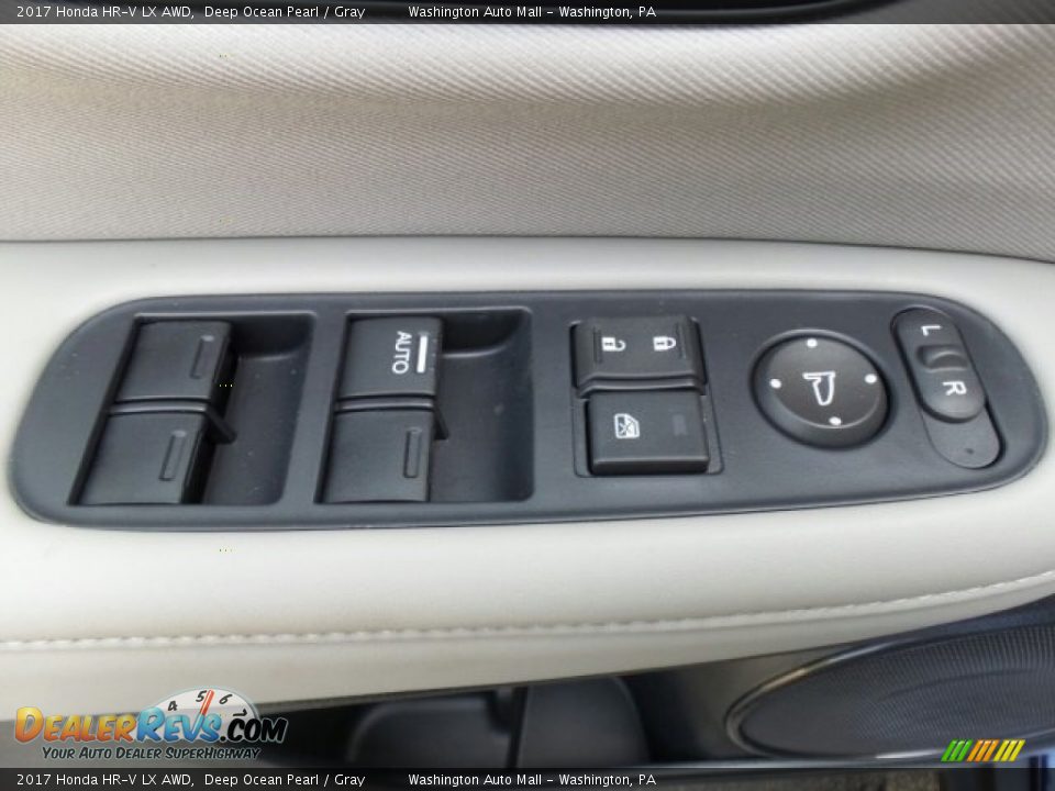 2017 Honda HR-V LX AWD Deep Ocean Pearl / Gray Photo #14