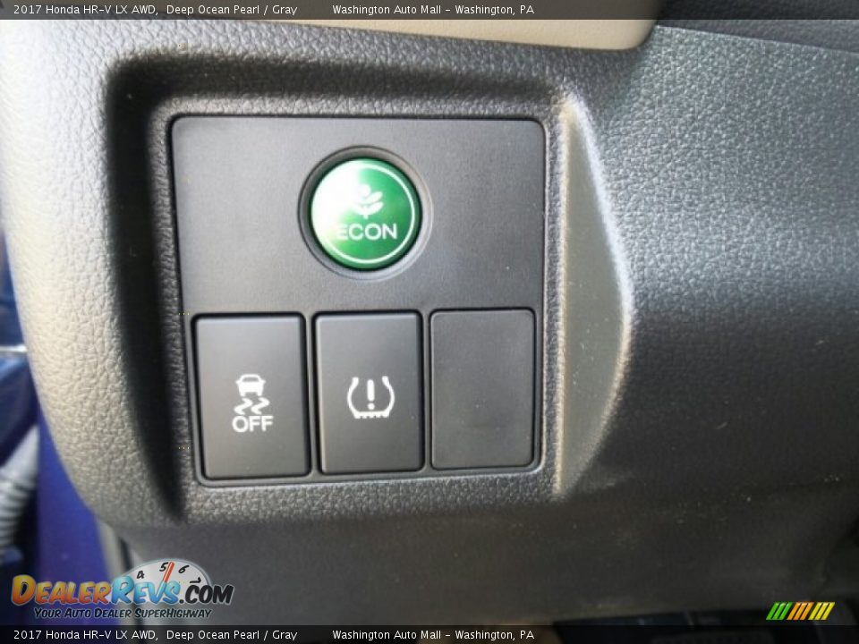 2017 Honda HR-V LX AWD Deep Ocean Pearl / Gray Photo #15