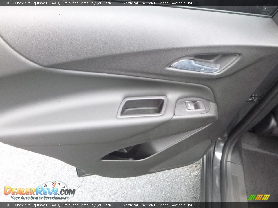 2018 Chevrolet Equinox LT AWD Satin Steel Metallic / Jet Black Photo #12