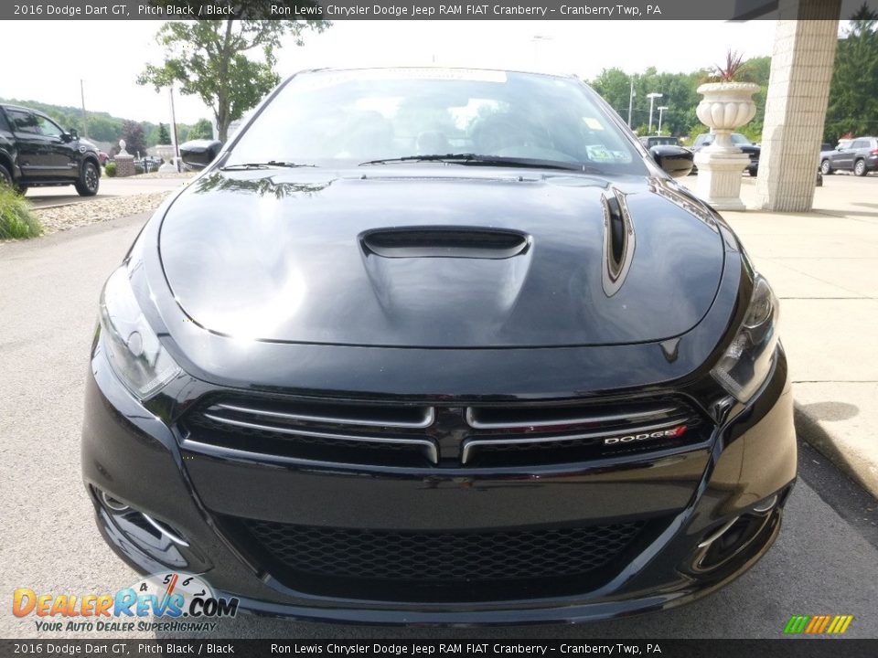 2016 Dodge Dart GT Pitch Black / Black Photo #3