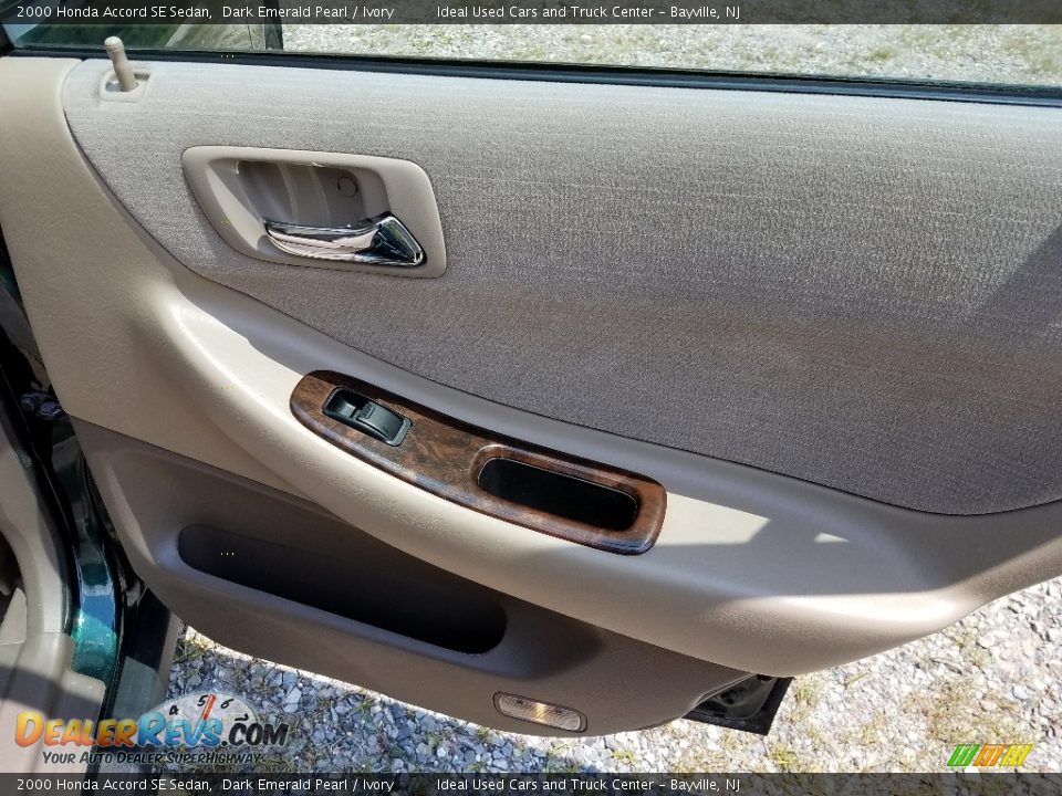 2000 Honda Accord SE Sedan Dark Emerald Pearl / Ivory Photo #8