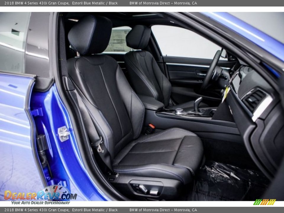 2018 BMW 4 Series 430i Gran Coupe Estoril Blue Metallic / Black Photo #2