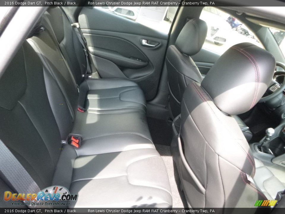 2016 Dodge Dart GT Pitch Black / Black Photo #9