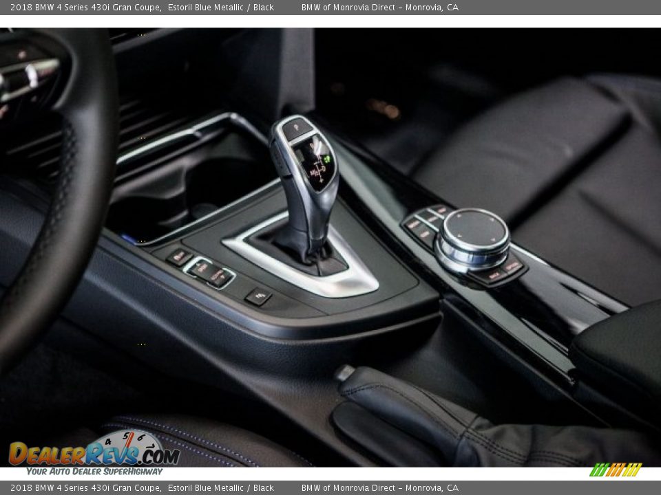 2018 BMW 4 Series 430i Gran Coupe Estoril Blue Metallic / Black Photo #7