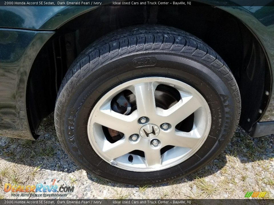 2000 Honda Accord SE Sedan Dark Emerald Pearl / Ivory Photo #20