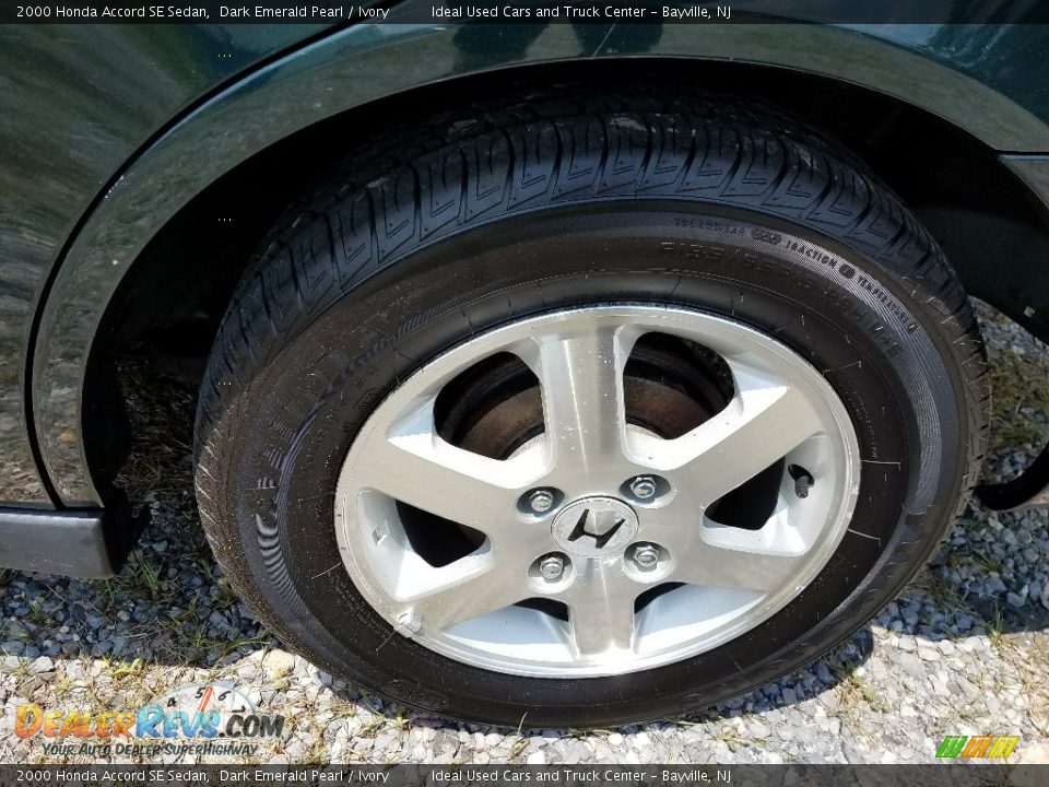 2000 Honda Accord SE Sedan Dark Emerald Pearl / Ivory Photo #21