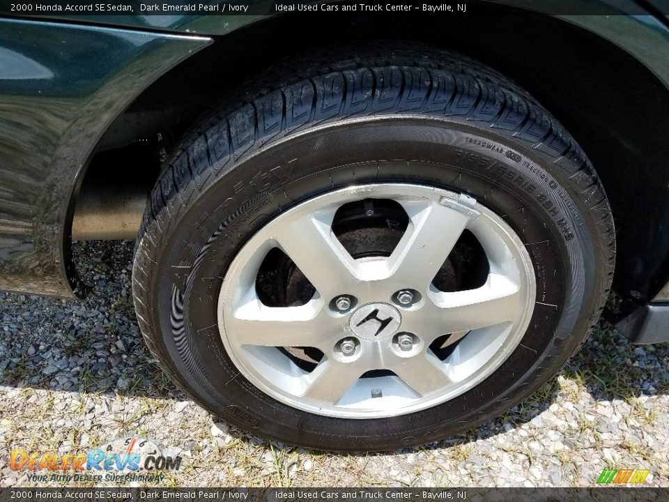 2000 Honda Accord SE Sedan Dark Emerald Pearl / Ivory Photo #22