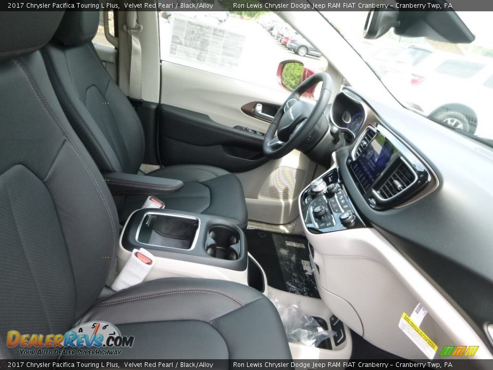2017 Chrysler Pacifica Touring L Plus Velvet Red Pearl / Black/Alloy Photo #11