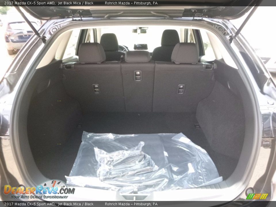 2017 Mazda CX-5 Sport AWD Jet Black Mica / Black Photo #6