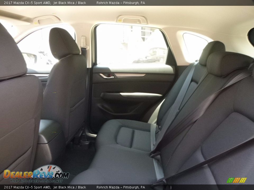 2017 Mazda CX-5 Sport AWD Jet Black Mica / Black Photo #8
