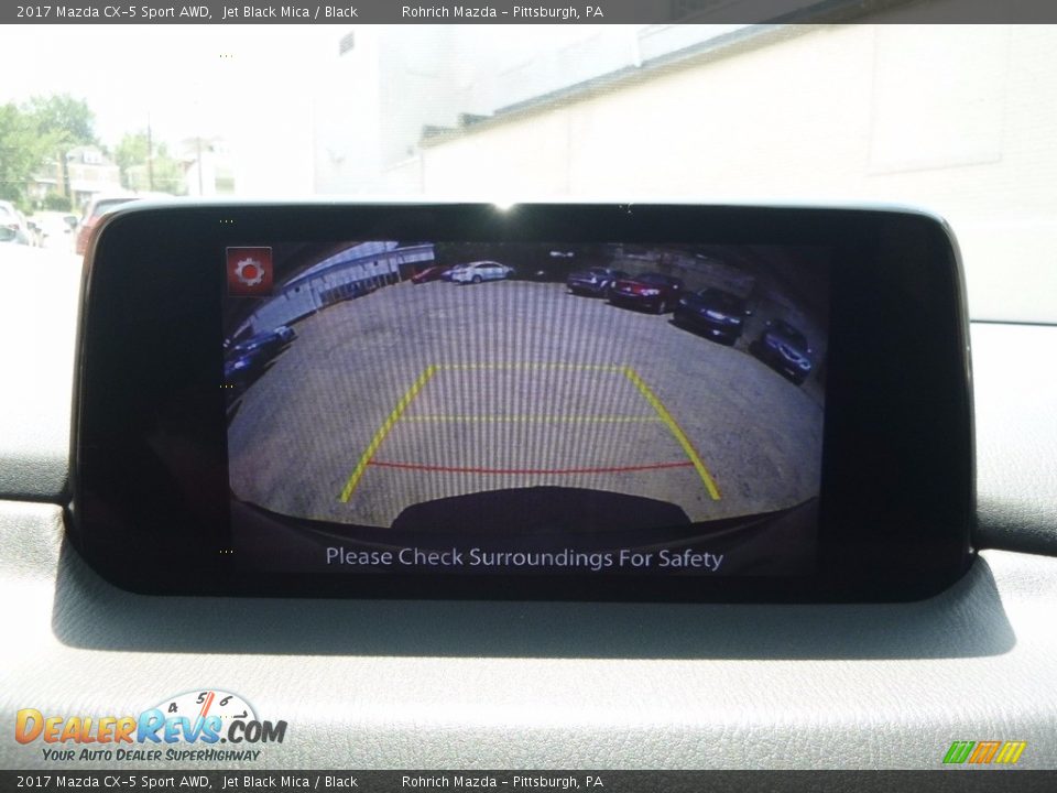 2017 Mazda CX-5 Sport AWD Jet Black Mica / Black Photo #13