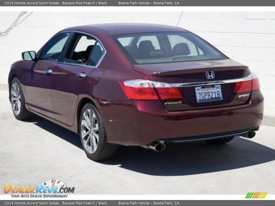 2014 Honda Accord Sport Sedan Basque Red Pearl II / Black Photo #2