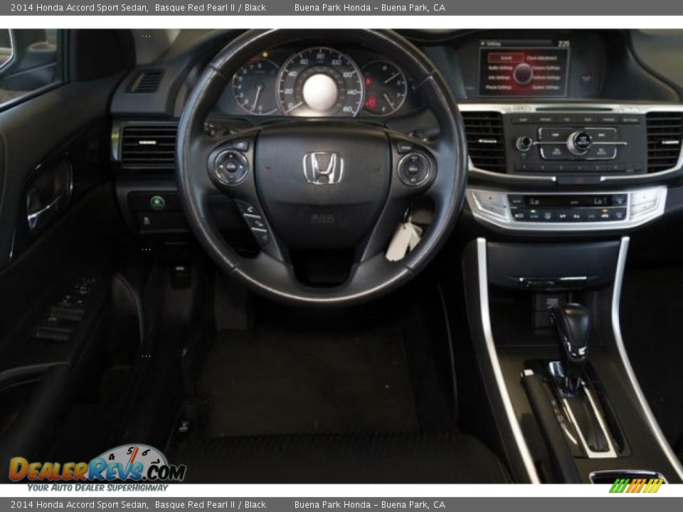 2014 Honda Accord Sport Sedan Basque Red Pearl II / Black Photo #5