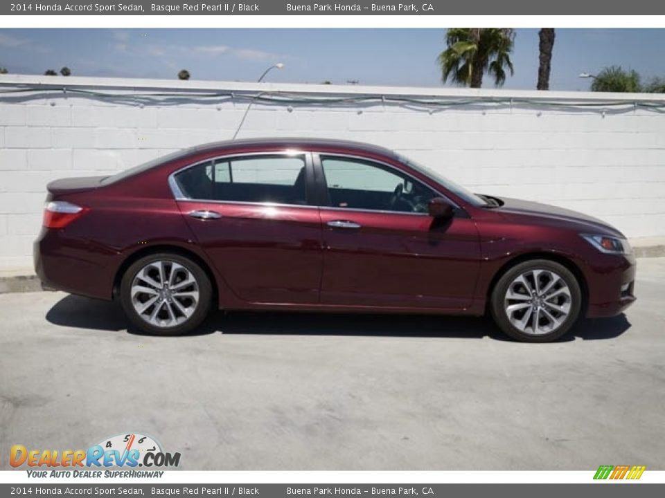 2014 Honda Accord Sport Sedan Basque Red Pearl II / Black Photo #10