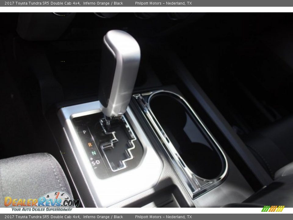 2017 Toyota Tundra SR5 Double Cab 4x4 Inferno Orange / Black Photo #18