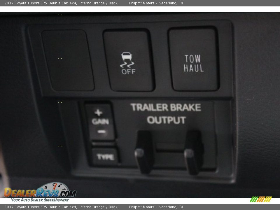 2017 Toyota Tundra SR5 Double Cab 4x4 Inferno Orange / Black Photo #19