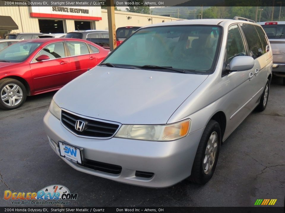 2004 Honda Odyssey EX Starlight Silver Metallic / Quartz Photo #3