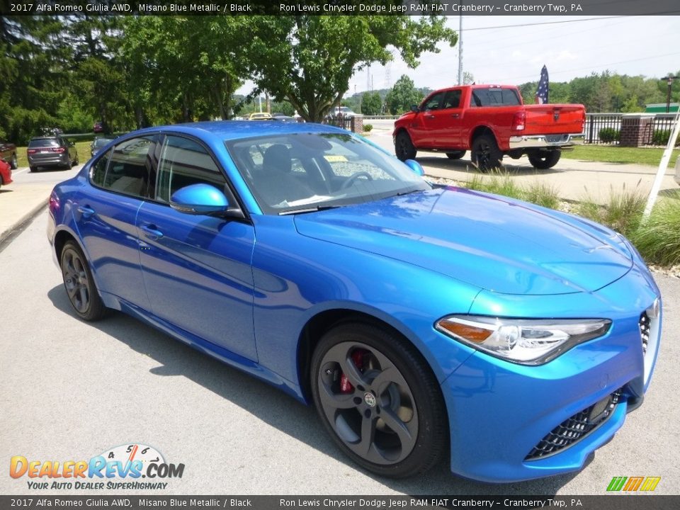 Misano Blue Metallic 2017 Alfa Romeo Giulia AWD Photo #8