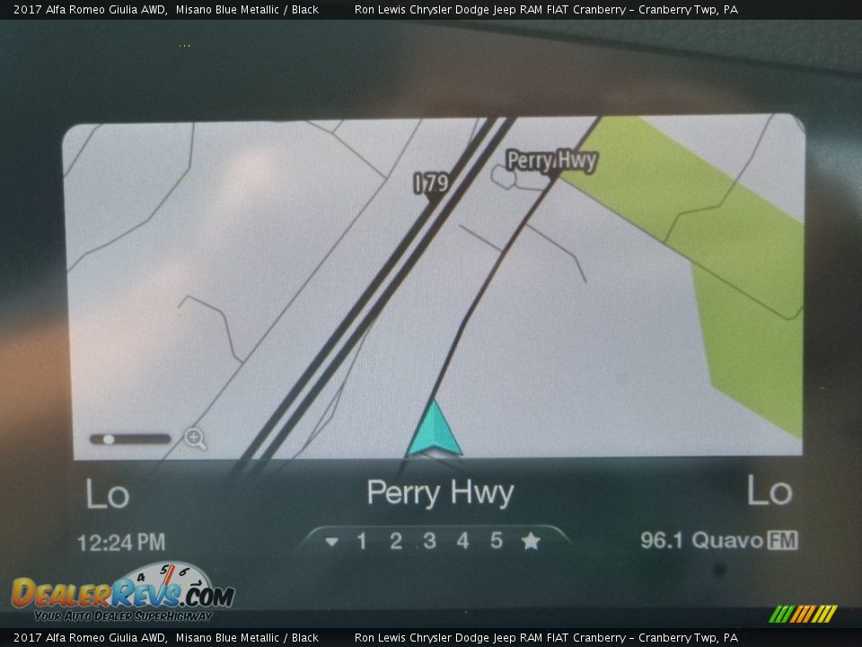 Navigation of 2017 Alfa Romeo Giulia AWD Photo #25