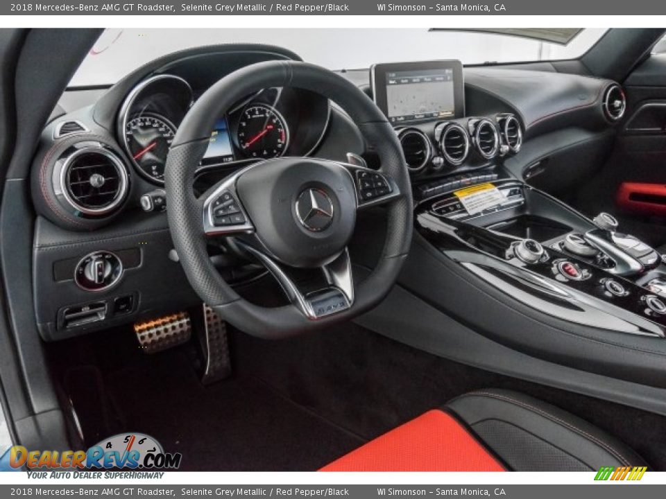 Dashboard of 2018 Mercedes-Benz AMG GT Roadster Photo #6