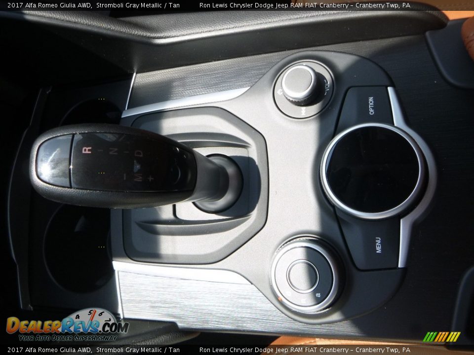 2017 Alfa Romeo Giulia AWD Stromboli Gray Metallic / Tan Photo #29