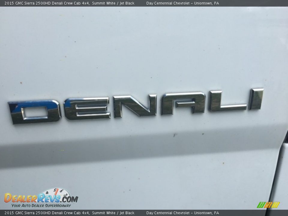 2015 GMC Sierra 2500HD Denali Crew Cab 4x4 Summit White / Jet Black Photo #5