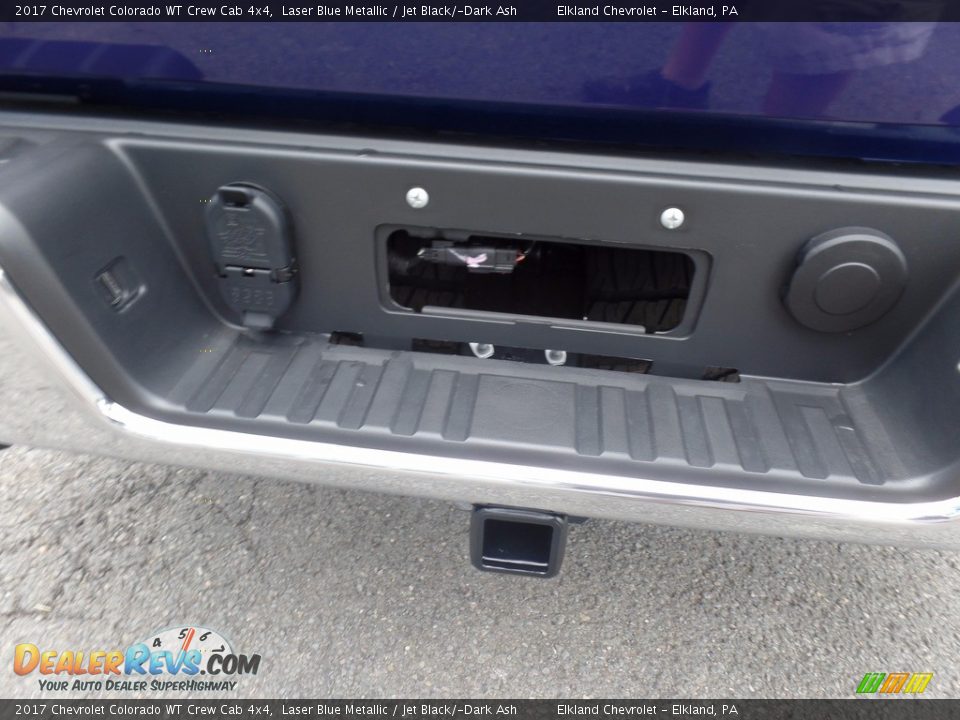 2017 Chevrolet Colorado WT Crew Cab 4x4 Laser Blue Metallic / Jet Black/­Dark Ash Photo #12