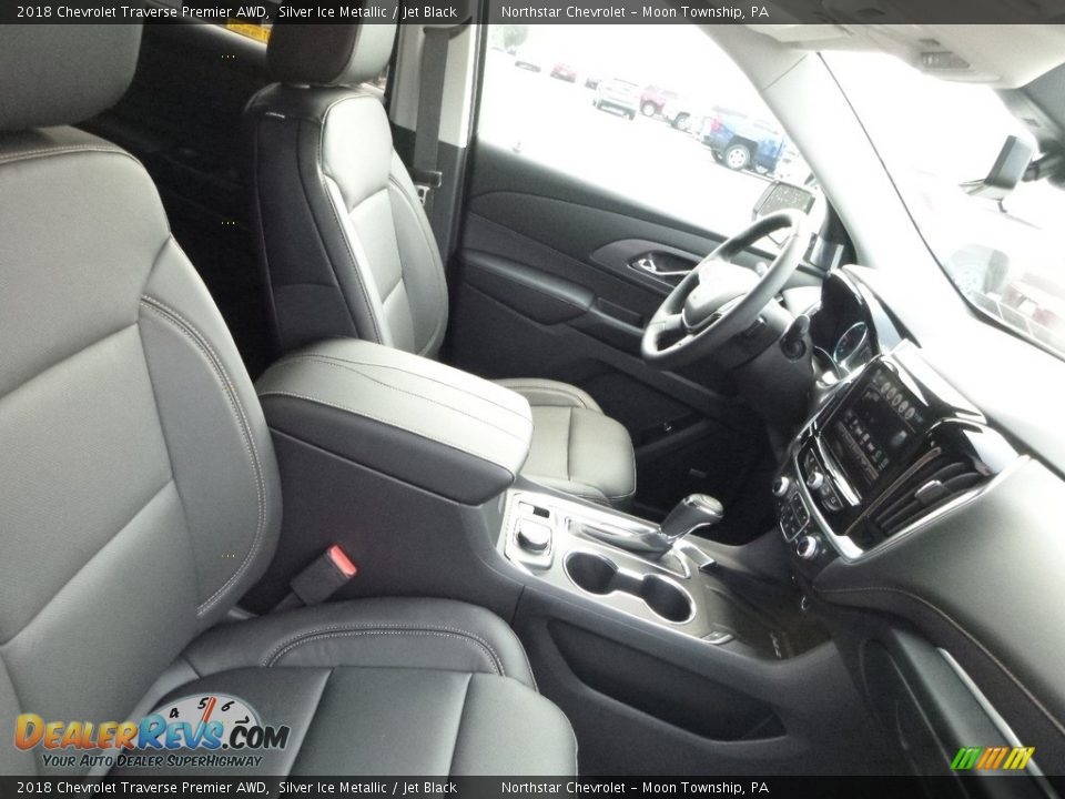 Front Seat of 2018 Chevrolet Traverse Premier AWD Photo #10