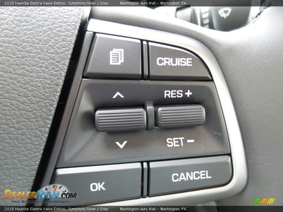 Controls of 2018 Hyundai Elantra Value Edition Photo #22