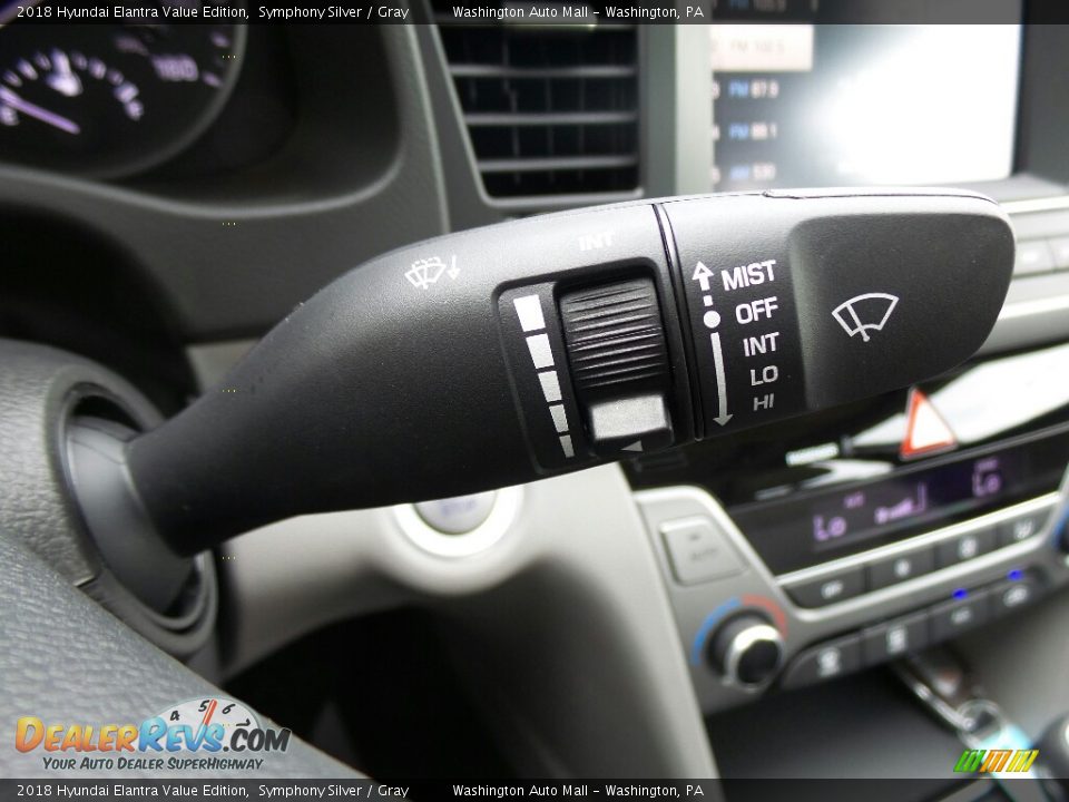 Controls of 2018 Hyundai Elantra Value Edition Photo #23