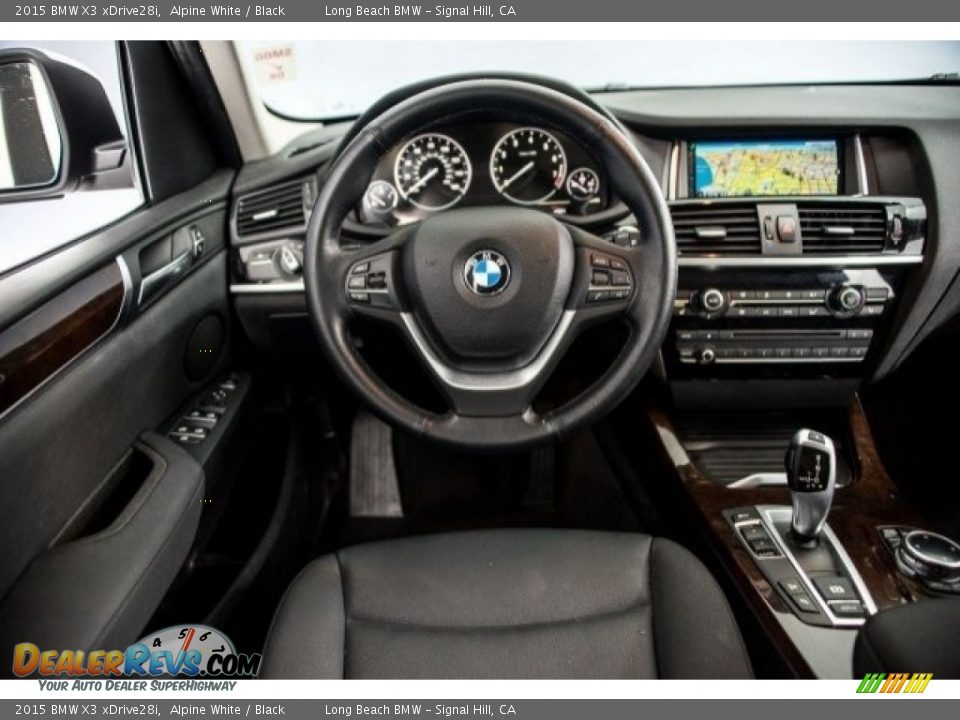 2015 BMW X3 xDrive28i Alpine White / Black Photo #4