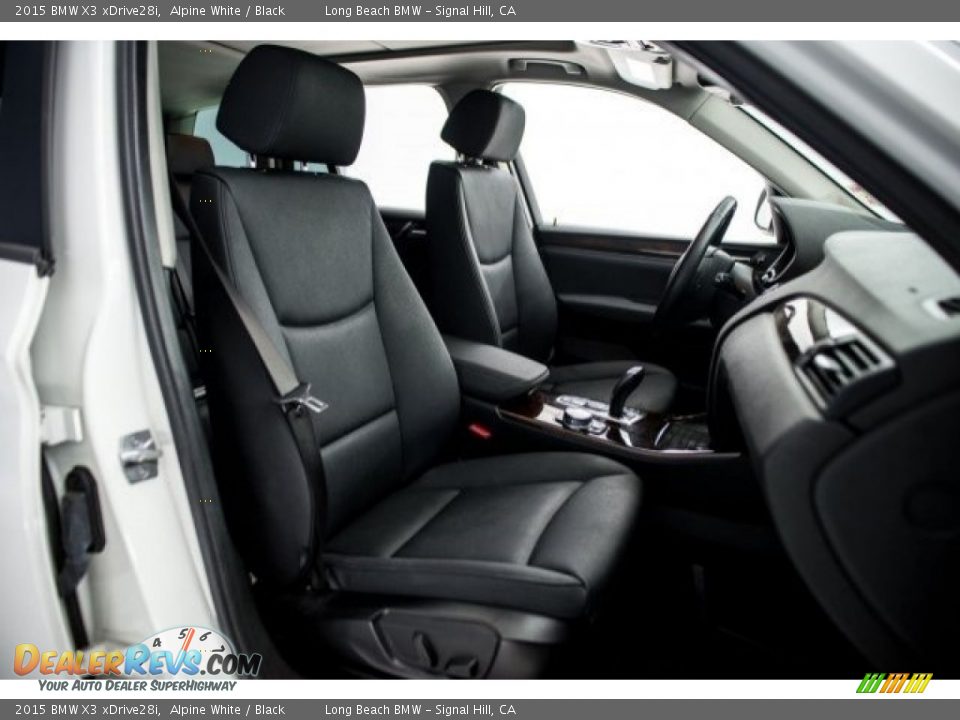 2015 BMW X3 xDrive28i Alpine White / Black Photo #6